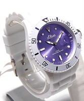 s.Oliver Damen Uhr mit Silikon Armband SO-2714-PQ UVP 49,95 €