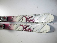 KK9234 Ski Carvingski Kinder gebraucht Blizzard Viva mit Blizzard Bindung 130cm