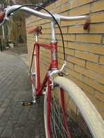 Retro Vintage Oldtimer Fahrrad Hercules 1952 28 zoll Singlespeed Ledersattel