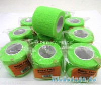 12x Neon Grün selbsthaftende Bandagen 5cm x4,5m Haftbandage Fixierbinde Flex