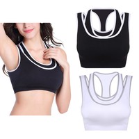 Sport BH Bra Bustier Push Up Brusthalter Unterwäsche Microfaser 36/38/40