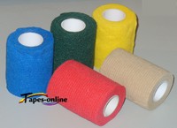 12 x selbsthaftende Bandagen, kohäsive Haftbandagen, Flexbandage 7,5 cm. 