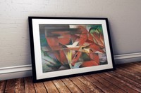 Bild / Poster Franz Marc Füchse The Foxes - Hochglanzqualität