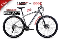 MOUNTAINBIKE STEPPENWOLF "Tundra LTD" 29", 30-Gang SHIMANO Deore XT, Größe L (A)