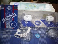KSC Karlsruhe Fan-Lampe Blechschild  Neu !!! ACHTUNG ARTIKEL GIBT ES 2 MAL !!!