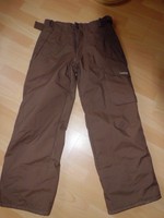 Decathlon Creation Kinder Ski Hose in braun - TOP Zustand Gr 146/158 *474