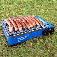 Gasgrill Camping Gas Grill BBQ Evergrill Reisegrill Tischgrill ohne Koffer