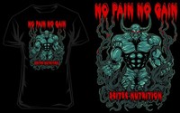 Scitec No Pain No Gain T-Shirt  *Größe XL*