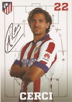 Alessio Cerci (Atletico Madrid) (DIN A5)