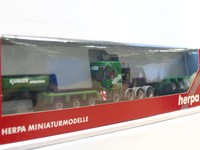 Herpa 146920 MB SK Tiefladesattelzug Kübler Spedition OVP (G5883)