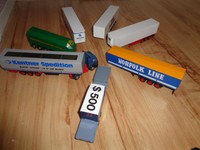 Herpa Konvolut Auflieger Herpa Albedo 