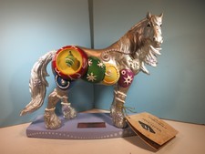 Horse Of A Different Color Silverfrost Clydesdale Figurine-#662/10,000