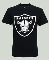 NFL Oakland Raiders Graphic Tee Fan T-Shirt Fanshirt Majestic Football