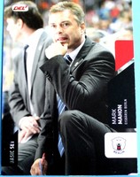 Playercard - Eishockey DEL Basic Serie 2 15/16 - Trainer Mark Mahon 