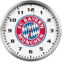 FC Bayern München Wanduhr Uhr mit Logo Neu