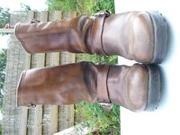 Biker / Western Stiefel, Boots, kult, Größe 43, antikbraun