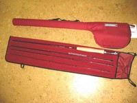 Amundson Traveller Fliegenrute 4 teilig 2.40m #4 OVP