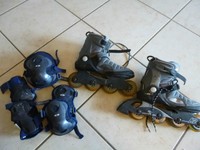  K2 INLINER  Softboot  Velocity-W Gr. 39 , 5 + Schützer  Set