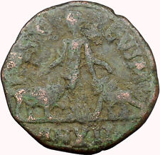 Trebonianus Gallus 251Ad Rare Roman Coin Viminacium Legion Bull & Lion i33983