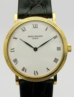 Patek Philippe Calatrava 18ct Gold Herren Automatik Armbanduhr - Ref. 3992-J NOS