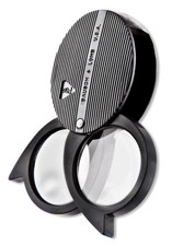 Bausch & Lomb Folding Pocket Magnifier Loupe 4X+5X=9X Gold Jewelry Coins Stamps