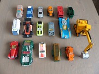 Konvolut Matchbox Autos 70er und 80er Jahre - Kinder - Rarität