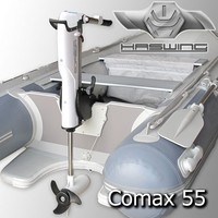 HASWING Comax 55 Elektro Außenborder 660W Elektromotor Aussenbordmotor