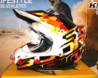 SCORPION EVO VX-15 GRID Pumpsystem Cross Enduro Helm Orange KTM SX-F Thor NEU M