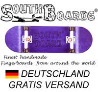Komplett Holz Fingerskateboard LI/WS/SWZ  SOUTHBOARDS® Handmade Wood Fingerboard