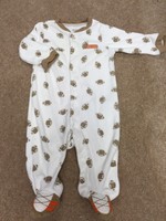 Baby Boy Football Sleeper Size 6 Months