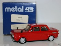 WESTERN MODELS 1/43 PROTOTYPE PLUMBIES - 1055 - NSU TT - RED