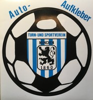 TSV 1860 München Ball Aufkleber Sticker Logo Bundesliga Fussball