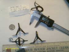 Lot#Seal K-(4)Black Fuji 2Foot Balck Used Fishing Guides Off Store Returns