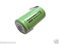 Akku Sub-C 4500 mAh | 1,2V  NiMh mit Z Lötfahne Flattop im Schrumpfschlauch 