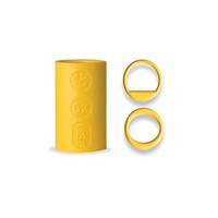 Bowling Ball Fingereinsätze Vise Grip Ultimate Power-Lift / Oval Inserts, gelb