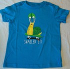 Okie Dokie Boys Tee Shirt 24 Months Snailed It Blue New W Tags Short Sleeve