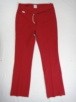 09479 Damen Hose Stoff Miss Sixty Gr. 31 dunkel rot