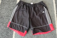 ★★ ADIDAS Herren Shorts✨Gr. 3XL✨schwarz/weiß/rot✨kurze Hose/Sportshorts