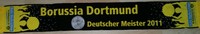 limitiert Sammlerstück BvB schal Borussia Dortmund Deutscher Meister 2011 scarf