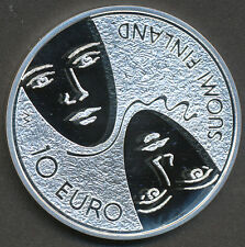 Finland 2006 10 Euro Silver Coin Proof - 100th Anniv. Parliamentary Reform - Coa