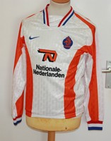 VINTAGE NIKE HOLLAND NIEDERLANDE ORANJE TRAININGS TRIKOT 1990er Gr S No 12