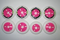 Rollenset Matter MAX-G, F1-86A, für Rollerblade 3x110/1x100mm Speed-Fitnessskate