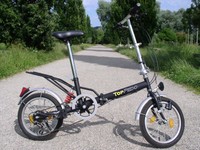 TopPedo Faltrad mit STAHLRAHMEN