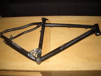 Poison Lithium XC 29 Zoll MTB Rahmen mit Anbauteilen Rh 48cm