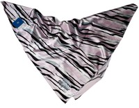 adidas Damen Bandana Kopf Tuch Schal hell lila schwarz 80 x 80 cm NEU @153