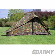 DUTCH ARMY 2 PERSON RIDGE CAMOUFLAGE TENT