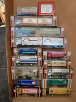 Herpa 1/87 Sammlung Konvolut Lot 2 LKW Spedition Sattel Hängerzug gebraucht OVP