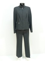  MADELEINE HOSENANZUG Gr. 40-42 / GRAU - NEUWERTIG & ELEGANT   ( K 0095 )