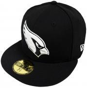 New Era NFL Arizona Cardinals Black White 59fifty Fitted Cap Limited Edition New
