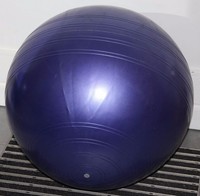 Gesundheitsball Gymnastikball Pezzi Ball 65cm lila metallic